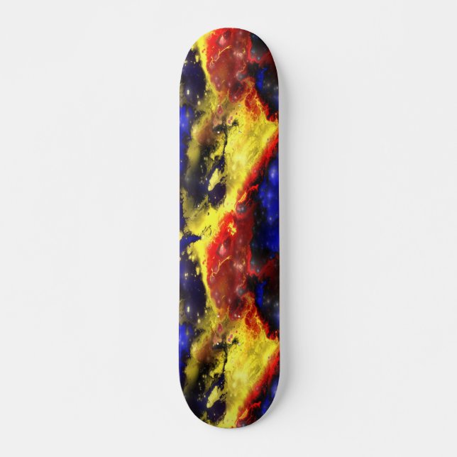 Skateboard Fractal Nebulosa 1 (Anverso )