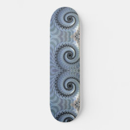 Skateboard Fractal Spiral Elegance