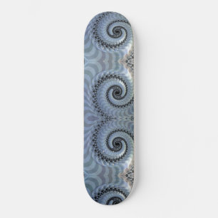 Skateboard Fractal Spiral Elegance
