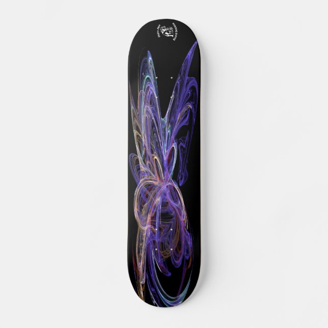 Skateboard Fractalius (Anverso)