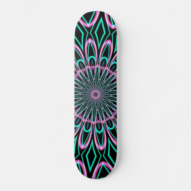 Skateboard Fractalscopio 24 (Anverso)