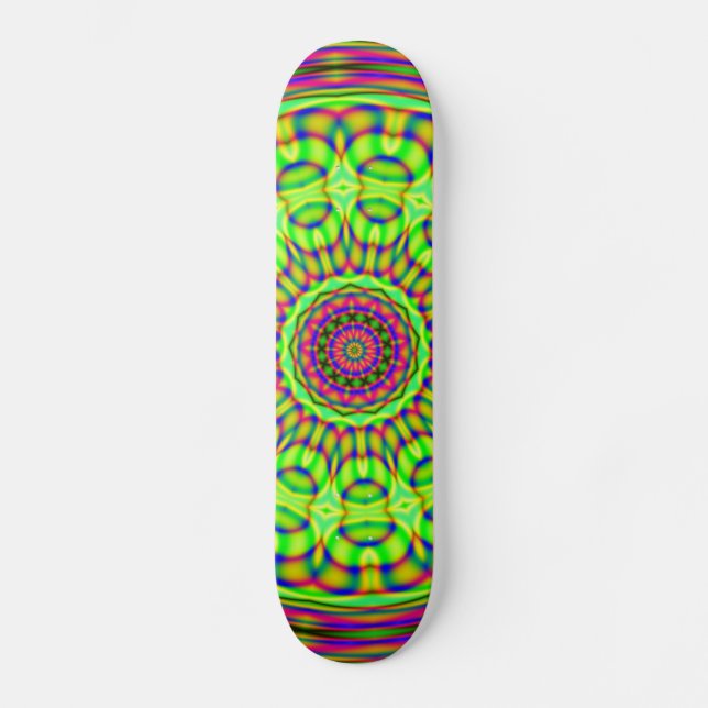 Skateboard Fractalscopio 28 (Anverso)