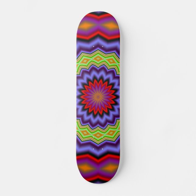 Skateboard Fractalscopio 32 (Anverso)