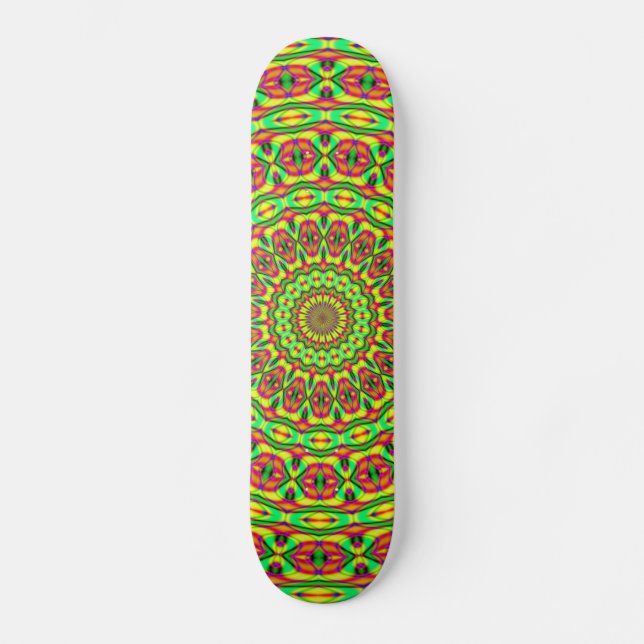 Skateboard Fractalscopio 33 (Anverso)