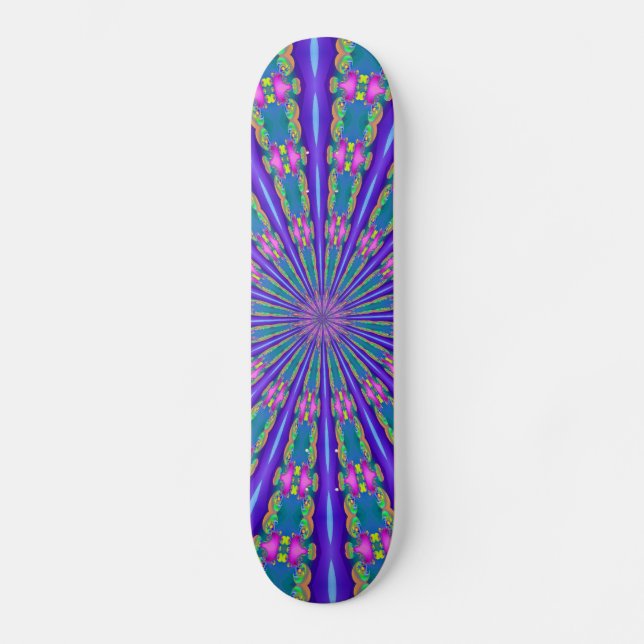 Skateboard Fractalscopio 37 (Anverso)