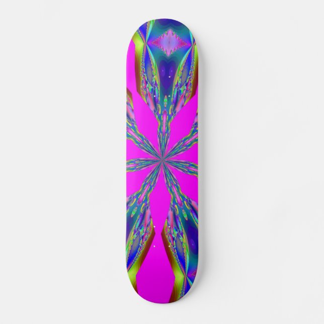 Skateboard Fractalscopio 40 (Anverso)
