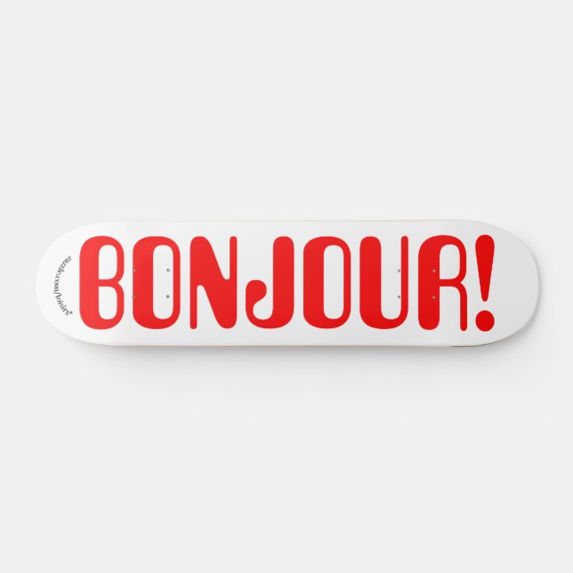 Skateboard Francés (Horz)