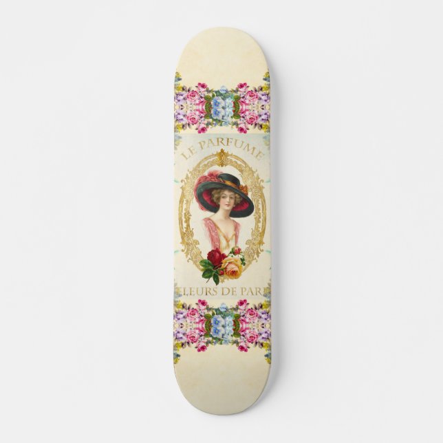 Skateboard francés vintage (Anverso )