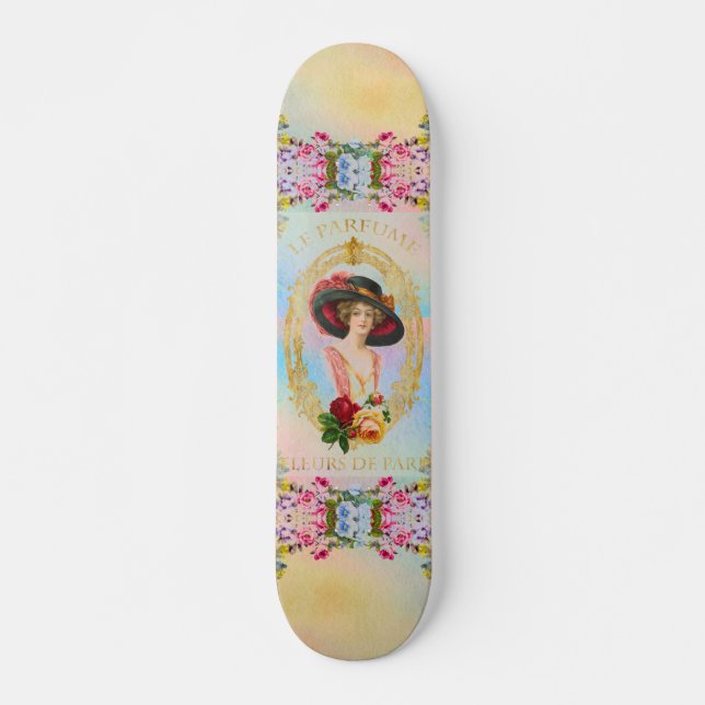Skateboard francés vintage (Anverso )