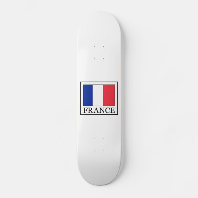 Skateboard Francia (Anverso)