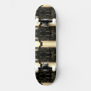 Skateboard Francia antigua París Catedral de Notre Dame diabl