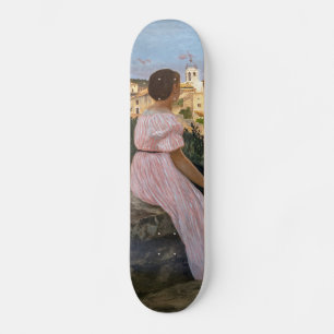 Skateboard Frederic Bazille - El vestido rosa