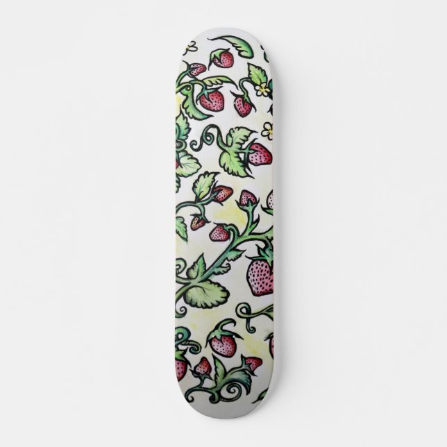 Skateboard Fresas (Anverso )