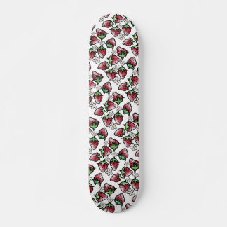 Skateboard Fresas patrón de fresa para siempre