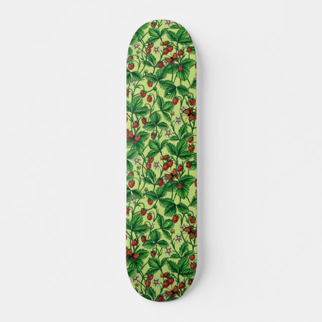 Skateboard Fresas silvestres de cebada de miel (Anverso )