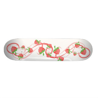 Skateboard Fresas Swirls Forever