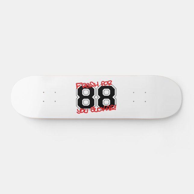 Skateboard Fresco para el '88 (Horz)