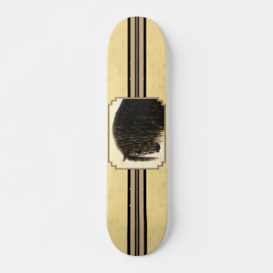 Skateboard Friesian Draft Horse Yellow
