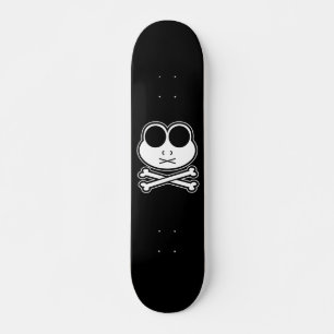 Skateboard Frog Cross Bone