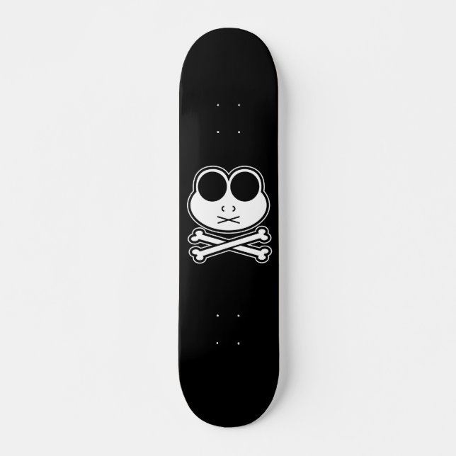 Skateboard Frog Cross Bone  (Anverso )