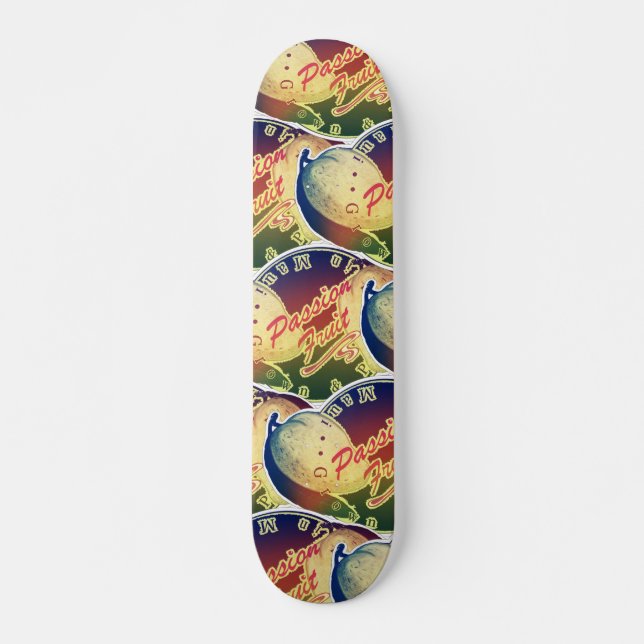 Skateboard Fruta de la pasión (Anverso )