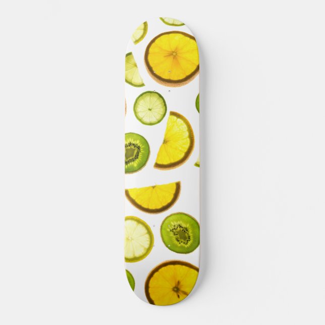 Skateboard Frutas de cítricos frescas (Anverso)