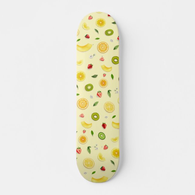 Skateboard Frutas mixtas 2 (Anverso )