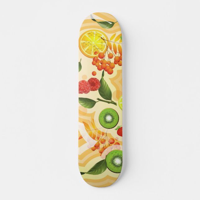 Skateboard Frutas Variadas 6 (Anverso )