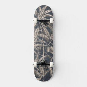 Skateboard Frutas y flores de cosecha I