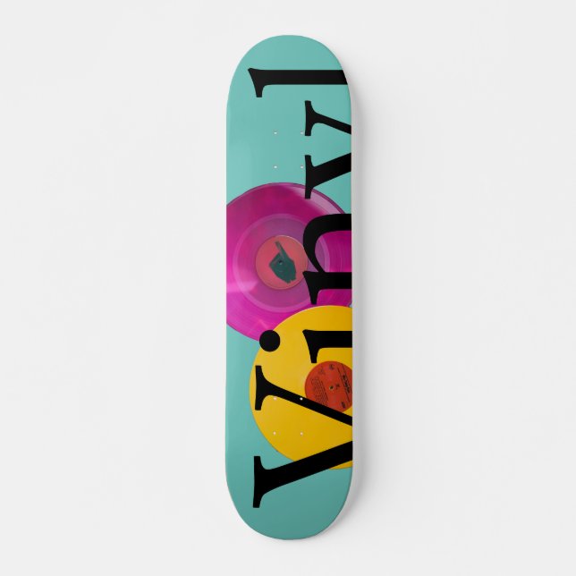 Skateboard Fruto vinil ng (Anverso )