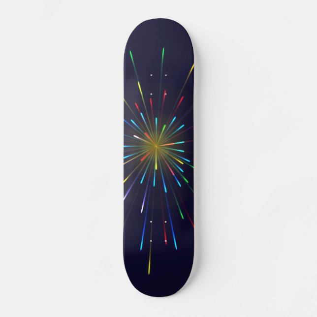 Skateboard Fuego de fuego (Anverso)