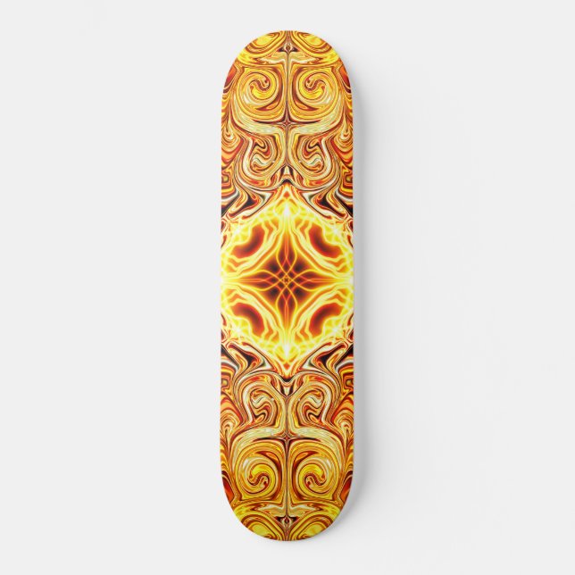 Skateboard Fuego solar (Anverso)