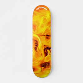 Skateboard Fuego Y Flores