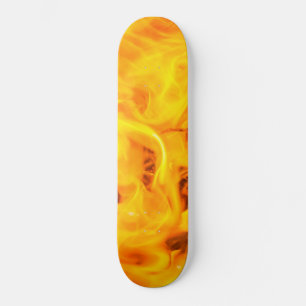 Skateboard Fuego y llamas