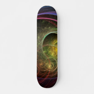 Skateboard Fuegos Artificiales Espaciales