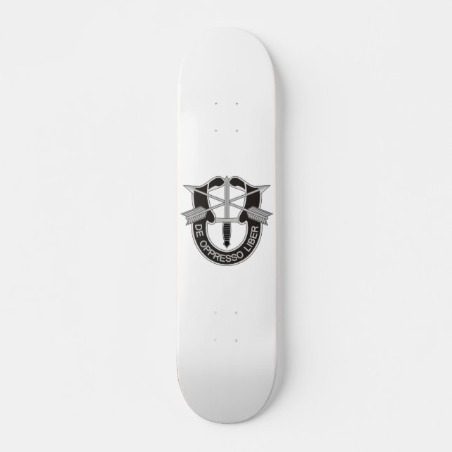 Skateboard Fuerzas Especiales SF De Oppresso Liber (Anverso )