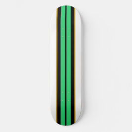 Skateboard Fun Guay Mint Green Black Carreras Strips