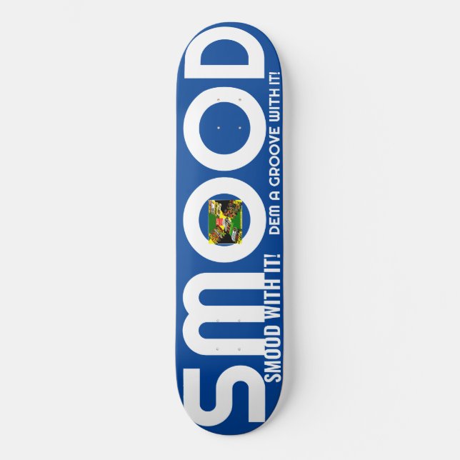 Skateboard Funda de patinaje de 1/4" SMOOD JMT 8 (Anverso)