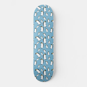 Skateboard Funda de patrón pingüino-mate para iPhone maleta
