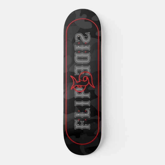 Skateboard Funda lateral de giro (Anverso)