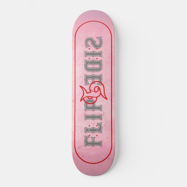 Skateboard Funda lateral de giro (Anverso)