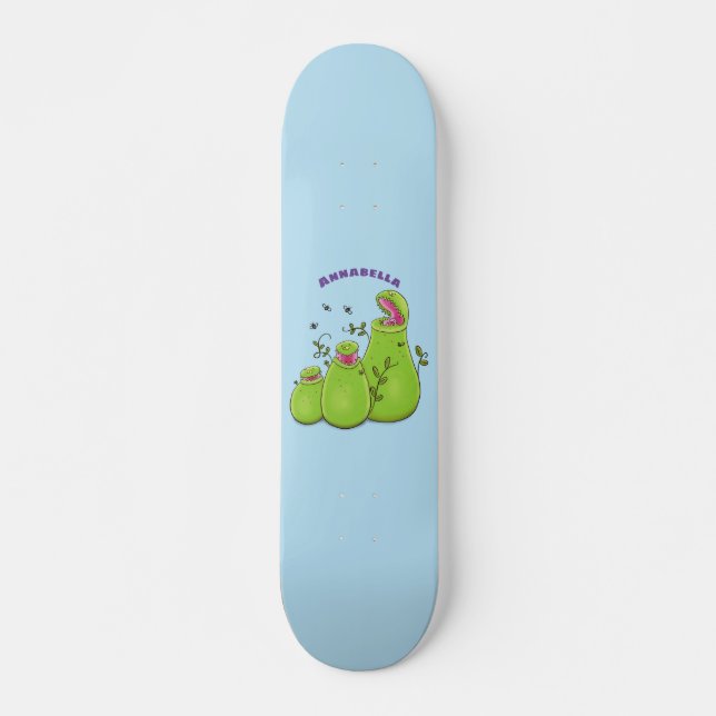 Skateboard Fundido personalizado de plantas de jardinería ver (Anverso )
