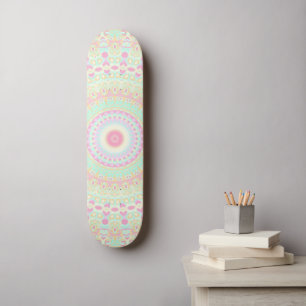 Skateboard Funky Hippie Mandala