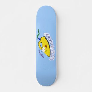 Skateboard Funny ilustracion de lavandería de hierro personal