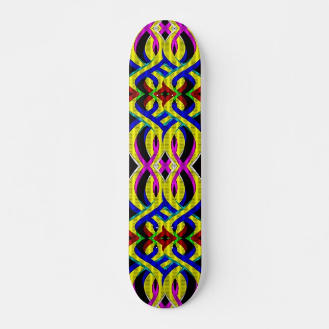 Skateboard Fusión arcoiris (cubierta de skateboard) (Anverso )