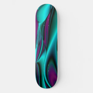 Skateboard Futuristisch, Abstrakt