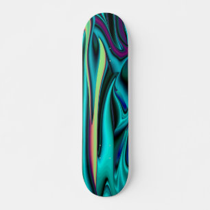 Skateboard Futuristisch, Abstrakt
