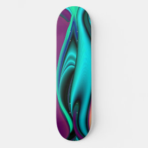 Skateboard Futuristisch, Abstrakt