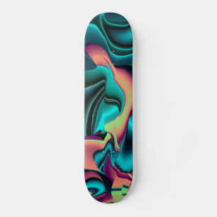Skateboard futuristisch, Abstrakt