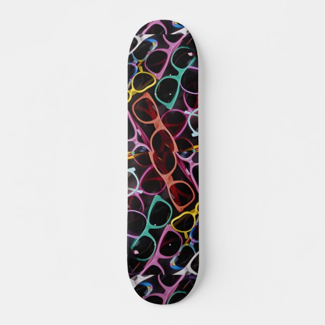 Skateboard Gafas de sol coloridas hermosas (Anverso )